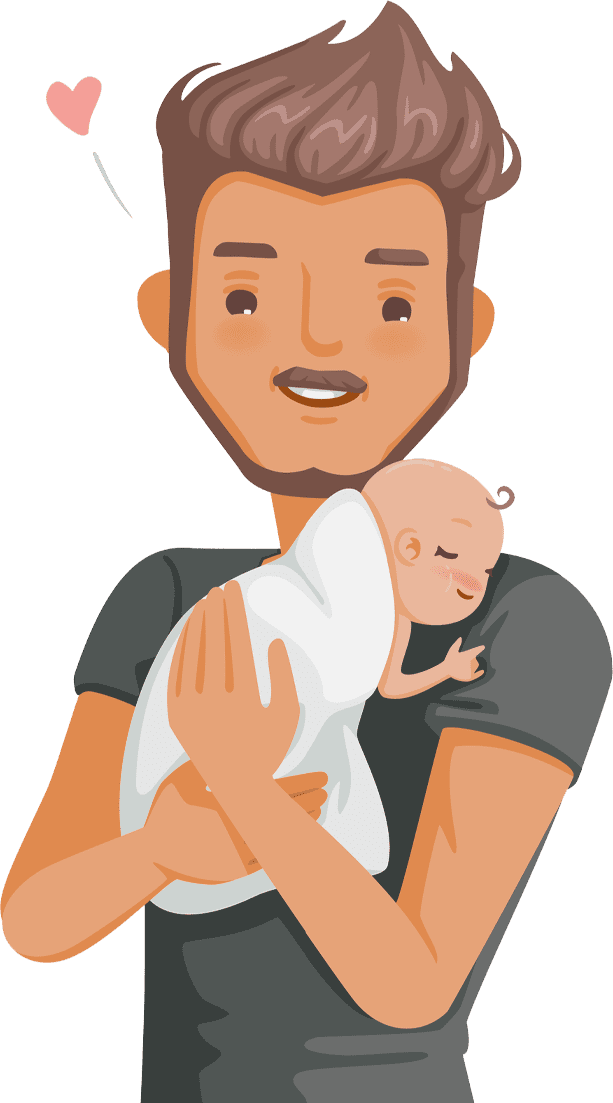 father newborn